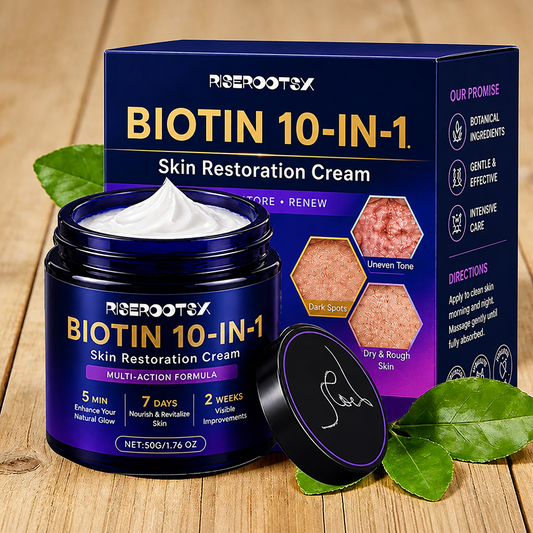 🔥LAST DAY 50% OFF - RISEROOTSX® Biotin 10-in-1 Skin Restoration Cream
